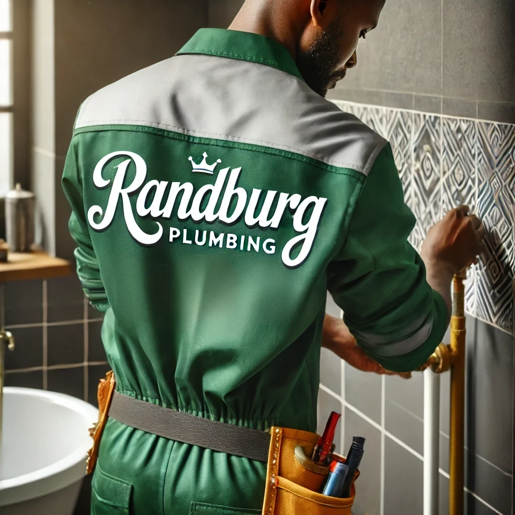 Professional plumber working in Fairland